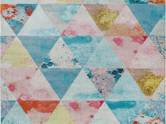 Χαλί Amelie AM03 Triangles Multi Asiatic London 80X150cm