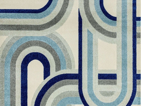 Χαλί Nova Retro NV30 Blue Asiatic London 80X150cm
