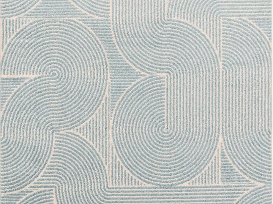 Χαλί Muse MU02 Swirl Blue Asiatic London 120X170cm