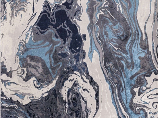 Χαλί Aurora AU18 Ocean Blue-Silver Asiatic London 200X290cm