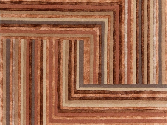 Χαλί Matrix 80 Network Terracotta Asiatic London 160X230cm