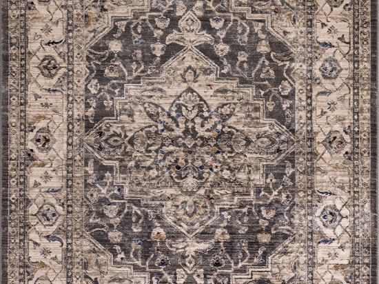 Χαλί Sovereign Medallion Charcoal Asiatic London 120X166cm