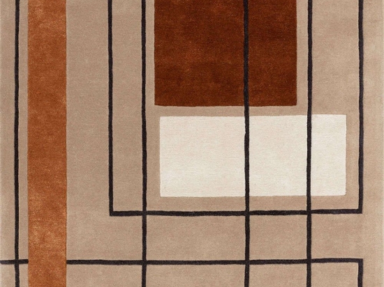 Χαλί Reef Outline RF20 Terracotta Asiatic London 160X230cm