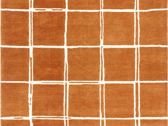 Χαλί Albany Grid Rust Asiatic London 80X150cm