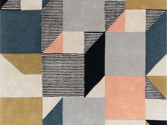 Χαλί Matrix 100 Memphis khaki Asiatic London 120X170cm