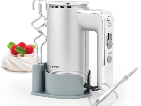 Μίξερ Xειρός Με Βάση Easy Store PT5250VDEEU10 300W Chrome Petra