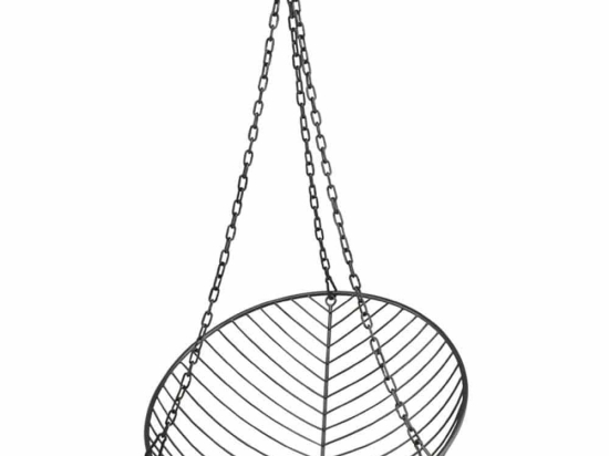 Πολυθρόνα Κρεμαστή 19-00-23374-1 101x62x81cm Black
