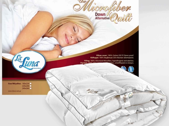 Πάπλωμα Μicrofiber La Luna Μονό 160x240cm Microfiber