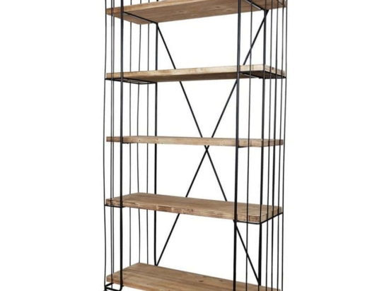 Ραφιέρα Δαπέδου Quimby D43157 102x38,5x196cm Oak