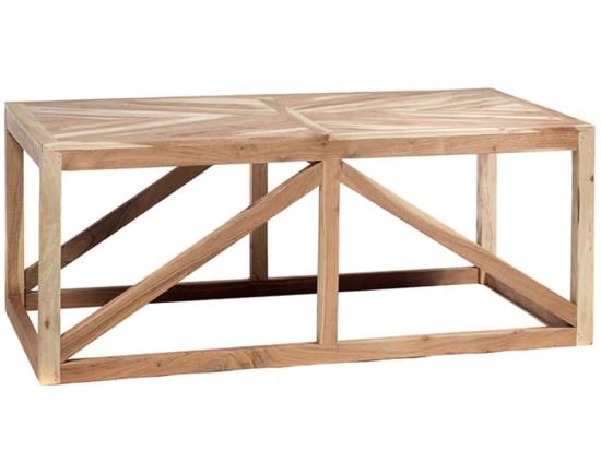 Τραπέζι Σαλονιού Otheabdit 995-0294 120x60x46cm Natural