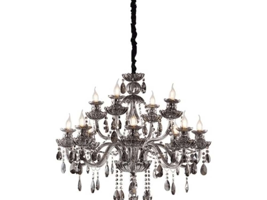 Φωτιστικό Οροφής - Πολυέλαιος Riky 023-3012 80x80x70cm Anthracite Artekko