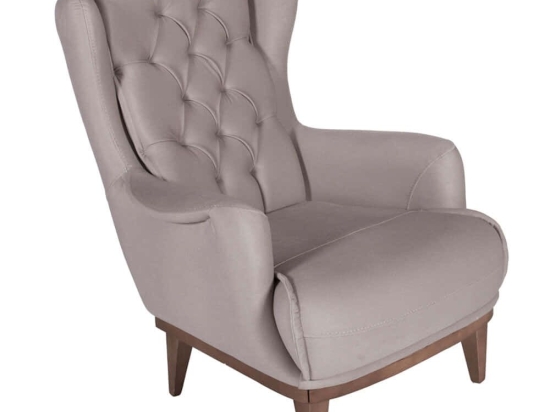 Πολυθρόνα - Μπερζέρα Antalya 783-4214 70x100x100cm Light Brown