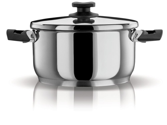 Κατσαρόλα Φ 20 Cm New Classic 015020201 Inox Pyramis 20cm Ανοξείδωτο Ατσάλι