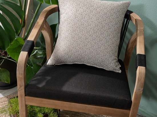 Μαξιλάρι Διακοσμητικό (Με Γέμιση) Sorrento 02 Beige Teoran 43X43 Βαμβάκι-Πολυέστερ