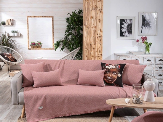 Ριχτάρι Sorrento 06 Apple Teoran Τριθέσιο 180x300cm Βαμβάκι-Πολυέστερ