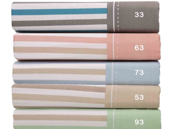 Σεντόνι Mix & Match Ciel 73 Anna Riska Υπέρδιπλο 240x270cm Χωρίς Λάστιχο 100% Βαμβάκι