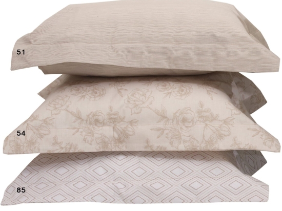 Βρεφικό Σεντόνι Baby Mix & Match 54 Sand Anna Riska Λίκνου 80x100cm Χωρίς Λάστιχο 100% Βαμβάκι