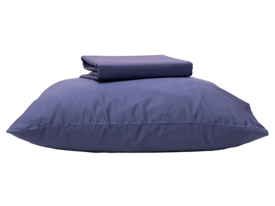 Σεντόνια Fashion 3 (Σετ 4τμχ) Night Blue Anna Riska King Size 280x275cm 100% Βαμβακοσατέν