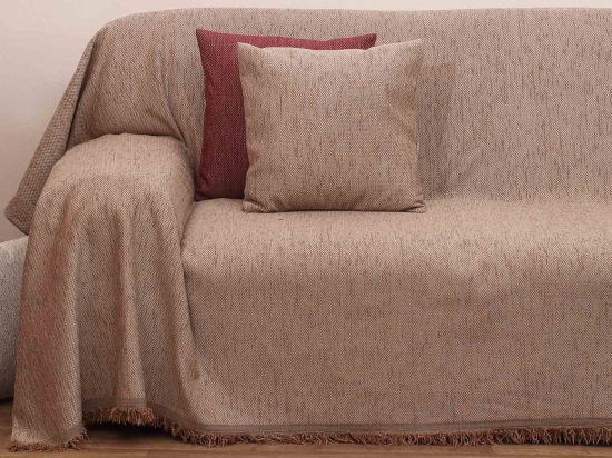 Ριχτάρι 2100 Μπέζ Viopros Πολυθρόνα 180x180cm Chenille