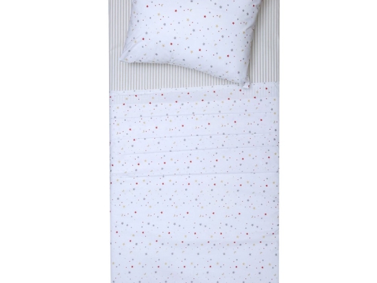 Πάπλωμα Βρεφικό Ρέα White Viopros 120x160cm 100% Cotton