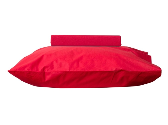 Σεντόνια Βρεφικά 950 (Σετ 3τμχ) Red Viopros Κούνιας 120x160cm 100% Βαμβάκι