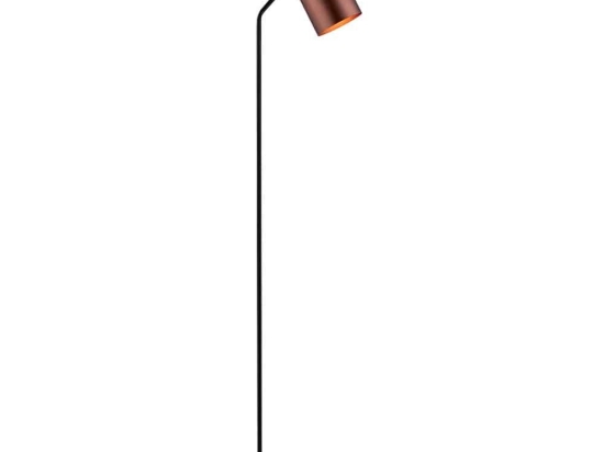 Φωτιστικό Δαπέδου Dexter 4216100 Black-Copper Viokef Μέταλλο