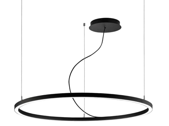 Φωτιστικό Οροφής Led Verdi 4224200 D1270 Black Viokef Μέταλλο