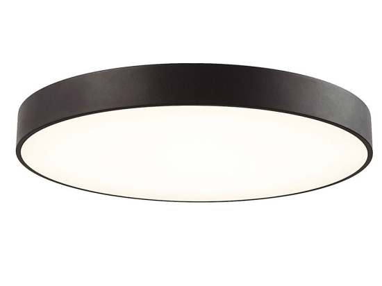 Φωτιστικό Οροφής - Πλαφονιέρα Led D400 Madison 4235401 Black Viokef PC,Μέταλλο