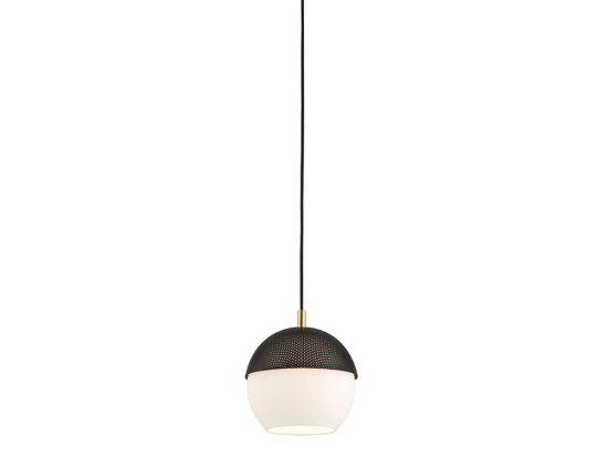 Φωτιστικό Οροφής Brody 3097900 Black-Opal Viokef Μέταλλο,Γυαλί
