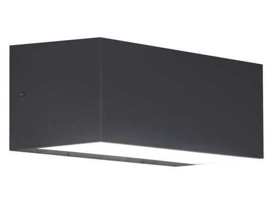 Φωτιστικό Τοίχου - Απλίκα Amelia 4257100 L:230XH:90 Anthracite Viokef