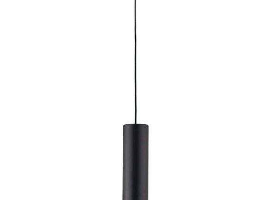 Φωτιστικό Οροφής Tube 39003900 Φ10x120cm 1xE27 75W Black Viokef