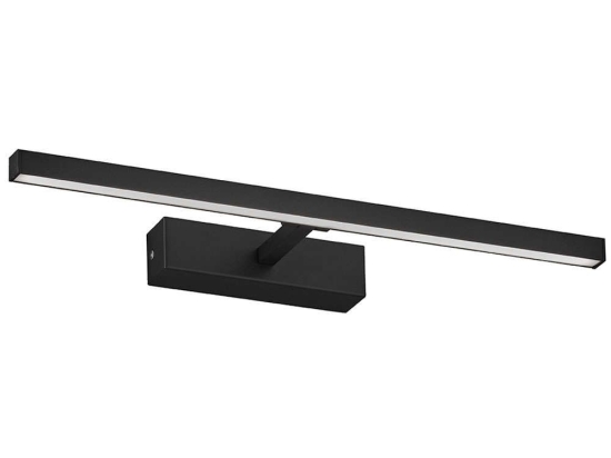Φωτιστικό Τοίχου-Απλίκα Tod 4272600 52x4,5cm Led 803lm 12,6W Black Viokef