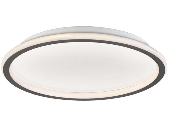 Φωτιστικό Οροφής-Πλαφονιέρα Arla 4276301 Φ50x4cm Led 3187lm 45W Black Viokef