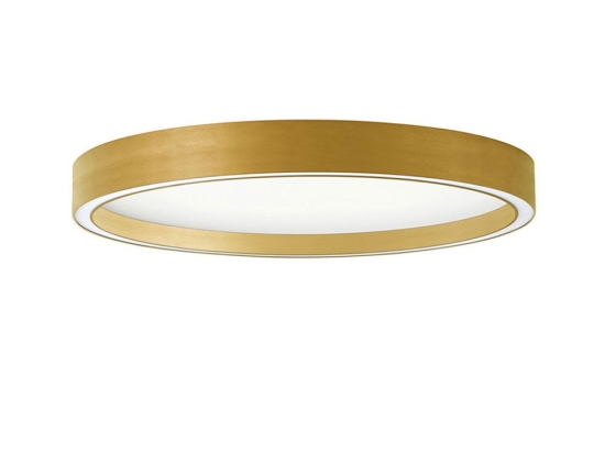 Φωτιστικό Οροφής - Πλαφονιέρα Vanessa 4292701 LED 30W 3000K/4000K 947Lm 40x5cm Gold Viokef