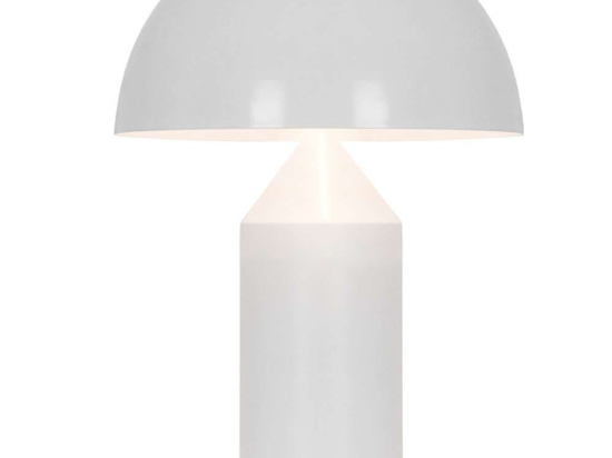 Φωτιστικό Επιτραπέζιο Nilson 4278901 Φ25x35cm 2xE14 40W White Viokef