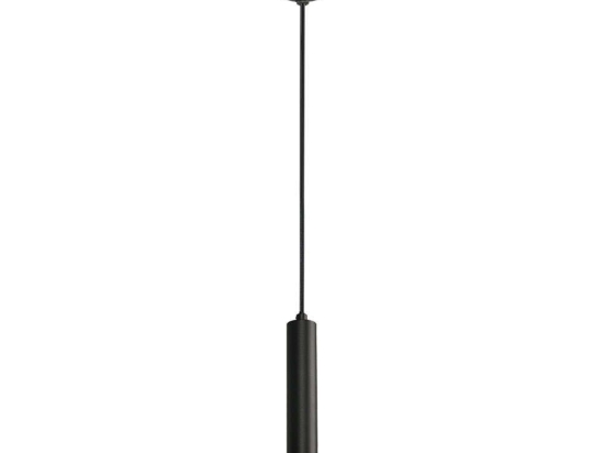 Φωτιστικό Οροφής Polo 4300400 Φ9x184cm 1xGu10 20W Black-Grey Viokef