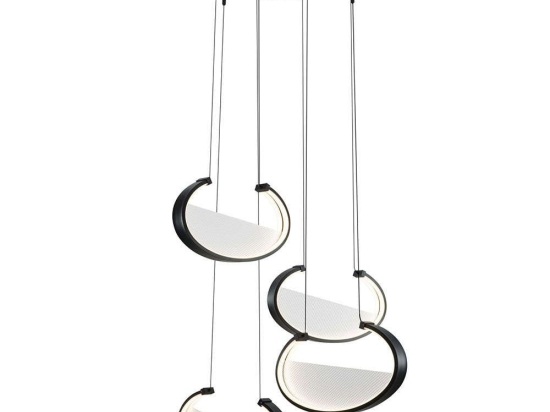 Φωτιστικό Οροφής Adele 4302200 75x120cm Led 2436lm 85W 3000K Black Viokef