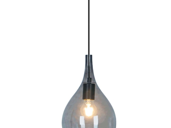 Φωτιστικό Οροφής Next 4306400 20x150cm 1xE27 40W Fume Viokef