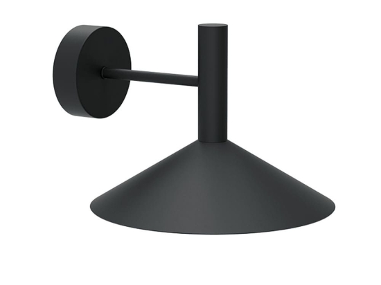 Φωτιστικό Τοίχου - Απλίκα Marsi 4319800 LED 6W 405Lm 25x19cm Black Viokef
