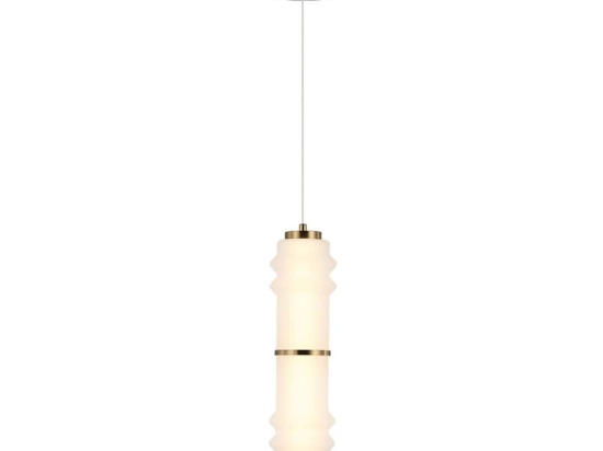 Φωτιστικό Οροφής Κρεμαστό Dereck 4322600 LED 14W 1226Lm 10,5x195cm White Viokef
