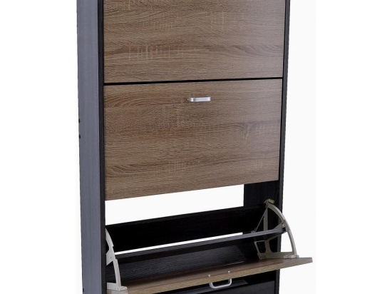 Παπουτσοθήκη 765713 115x63x24 Wenge Ankor Ξύλο