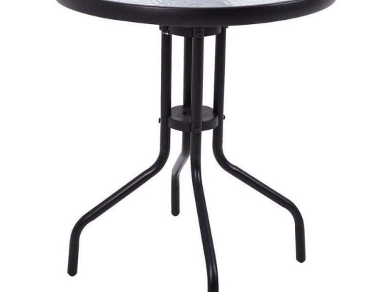 Τραπέζι 799220 60x71cm Black Ankor