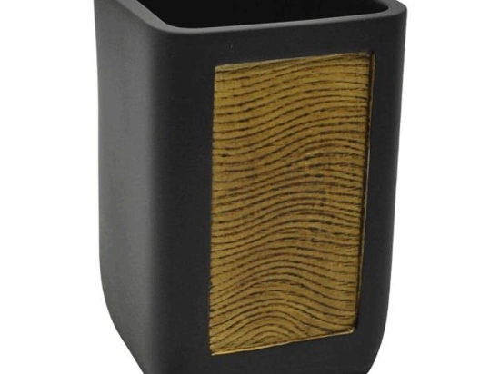 Ποτηροθήκη 829569 7x6,8x10,5cm Black-Brown Ankor Πολυέστερ