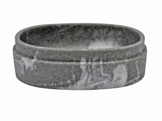 Σαπουνοθήκη 829637 12,7x8,9x3,6cm Grey Ankor Πολυέστερ