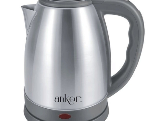 Βραστήρας 830350 1,8Lt 1500W Grey Ankor Ανοξείδωτο Ατσάλι