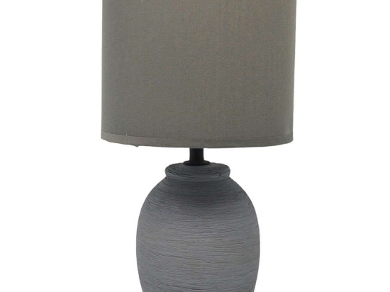 Φωτιστικό Επιτραπέζιο 834235 16,5x16,5x30cm E14 40W Grey Ankor