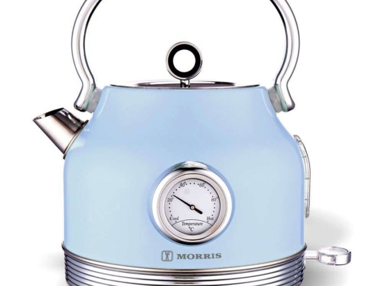Βραστήρας Retro R20813WKBB 20x20x25cm 1,7lt 2200W Light Blue Morris Ανοξείδωτο Ατσάλι