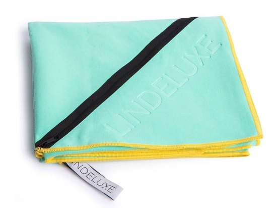 Πετσέτα Θαλάσσης Quick Dry Lindelux Green Aslanis Home Θαλάσσης 90x160cm Πολυέστερ-Polyamide