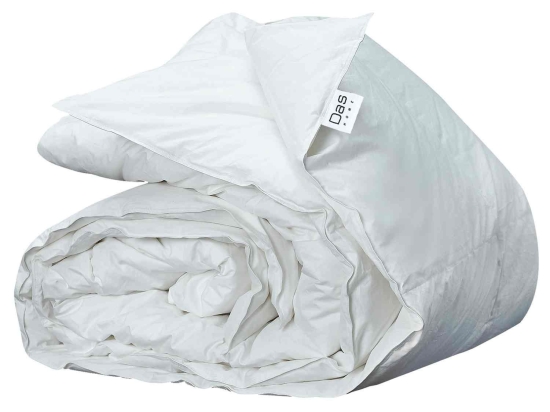 Πάπλωμα Classic 6040 White Das Home Υπέρδιπλo 220x240cm Πούπουλο-Φτερό