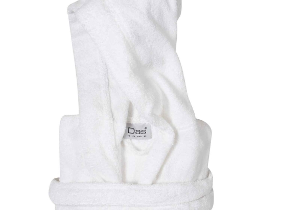 Μπουρνούζι 1445 Casual White Das Home